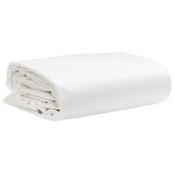 B&acirc;che blanc 1x2,5 m 650 g/m&sup2;