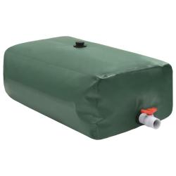 R&eacute;servoir d'eau avec robinet pliable 100 L PVC