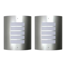 Applique murale design en m&eacute;tal (lot de 2)
