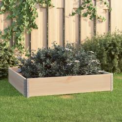 Jardini&egrave;re sur&eacute;lev&eacute;e 100x100 cm Bois de pin solide