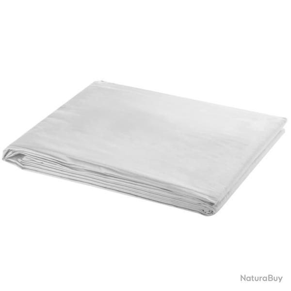 Toile de fond coton sans support blanc 600x300 cm