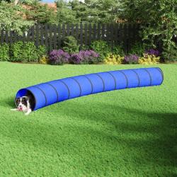 Tunnel pour chien bleu &Oslash; 55x500 cm polyester