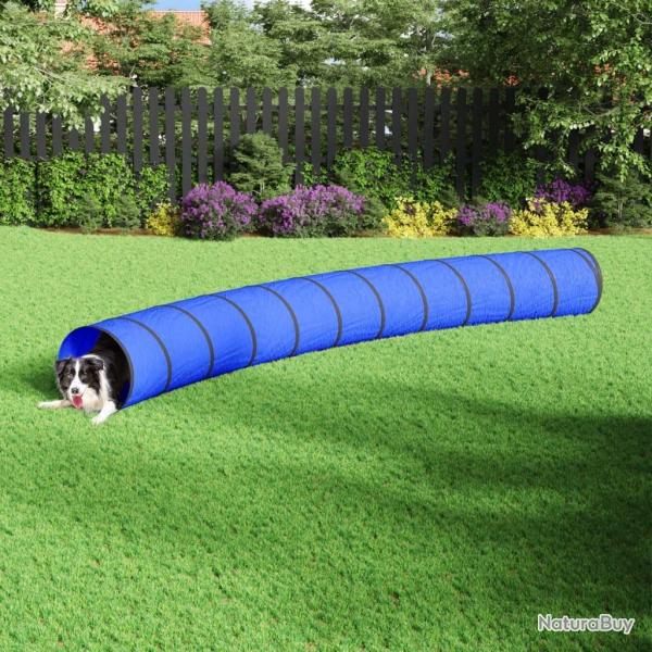 Tunnel pour chien bleu � 55x500 cm polyester