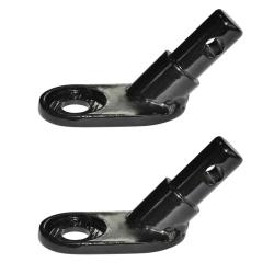 Attelage de remorque pour v&eacute;lo 2 pcs Fer