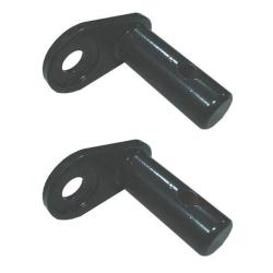 Attelages de remorque pour v&eacute;lo 2 pcs
