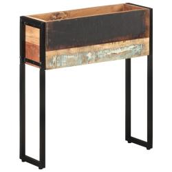 Jardini&egrave;re 60x20x68 cm Bois de r&eacute;cup&eacute;ration massif