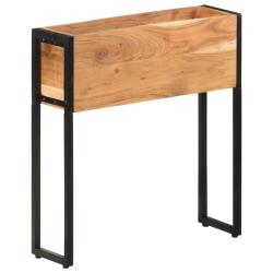 Jardini&egrave;re 60x20x68 cm Bois massif d'acacia