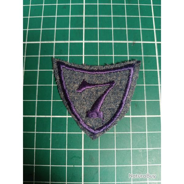 Insigne US WWI - 7th Corps (7�me Corps d'Arm�e)