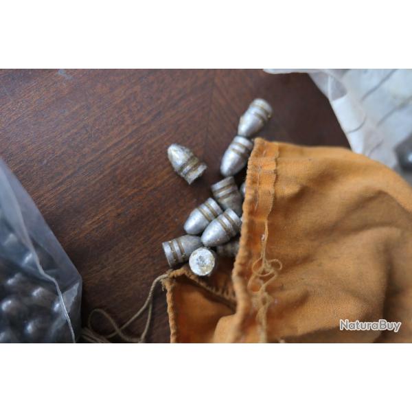 balles plomb rondes cal 36