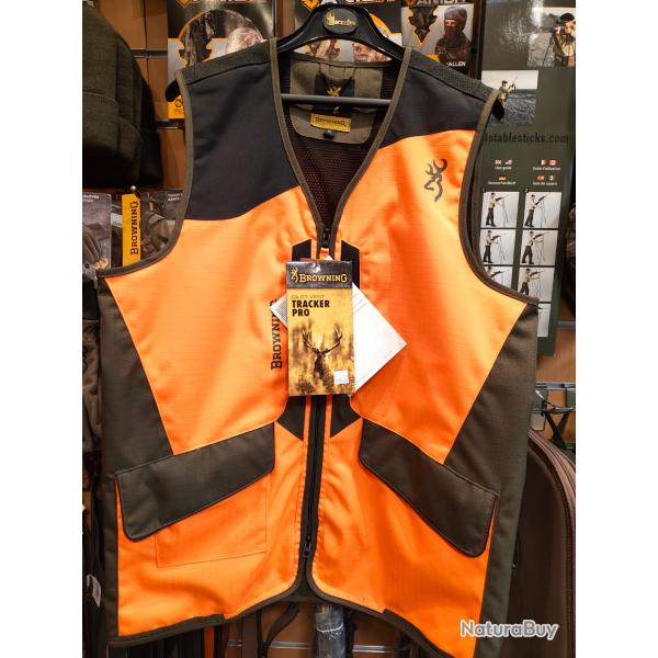 Gilet Browning Tracker Pro orange neuf