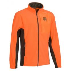 Blouson Polaire Zipp&eacute; Percussion Norway orange