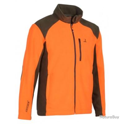 Ensemble deux pièces en polaire épaisse et chaude pour femme, pantalon de jogging, orange, taille XL, Orange