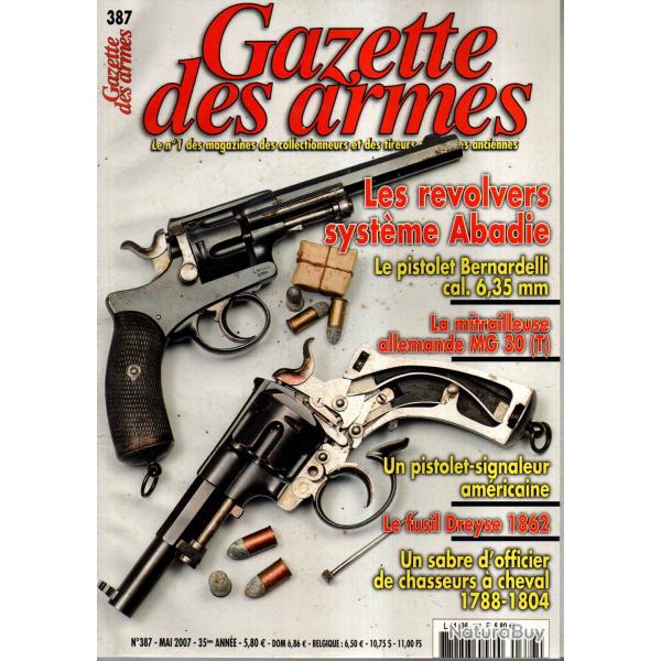 gazette des armes 390, signaleurs anglais, couteaux baionnettes mas 49/56, pa webley & scott, pique