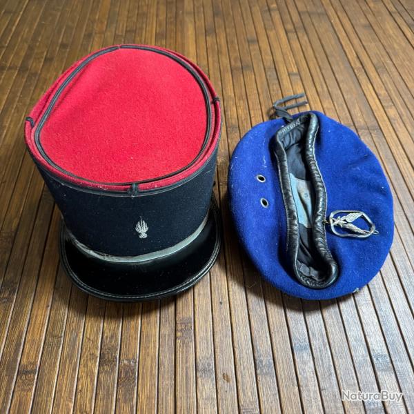 1 K�PI SOLDAT D'INFANTERIE ET B�RET COMMANDO ALAT ARM�E FRANCAISE