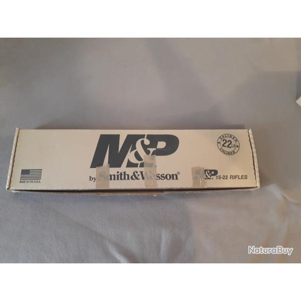 Boite en carton Smith&Wesson MP15 22LR ( pour collectionneur )