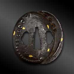 TSUBA awabi - Japon - P&eacute;riode Edo (1603-1868)