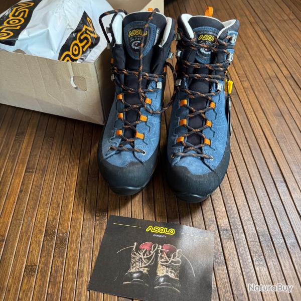 Chaussures de randonn�e Asolo Traverse GV sarcelle indienne NEUVES LES MOINS CHER DU MARCH�