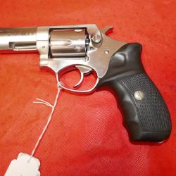 Revolver RUGER SP101 Inox canon de 3" en 38 special poign&eacute;e TRAUSCH