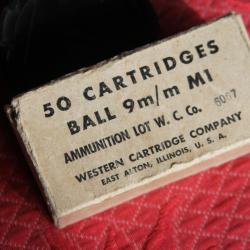 Bo&icirc;te de cartouches 9 para US WW2