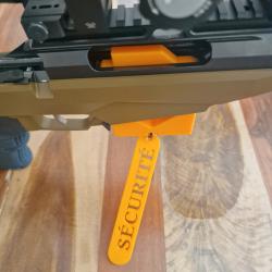 Tikka T3X Chargeur de s&eacute;curit&eacute; avec passage pour lunette (Mag Flag)