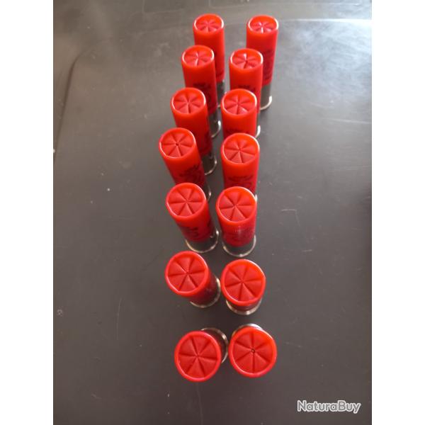 Lot de 15 cartouches 12/76 plomb3 FOB