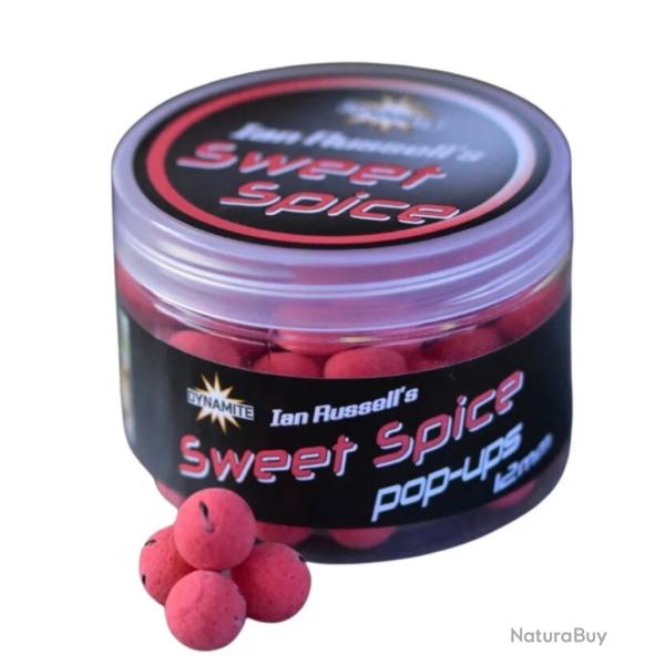 Pop-ups Dynamite Baits Ian Russells Sweet Spice Pop Ups 12 mm
