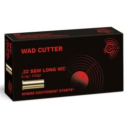 GECO .32 S&W 6.5g Long Wad Cutter x500