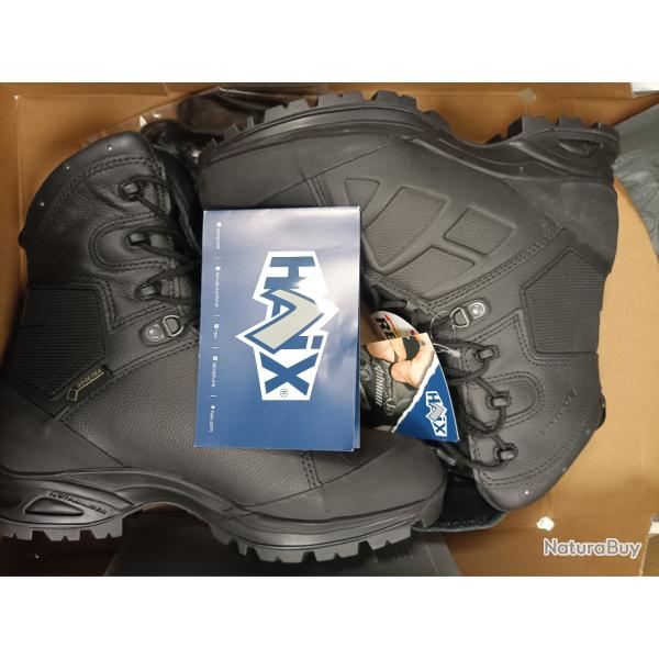 Chaussures HAIX Ranger GSG9-X - Neuves - Pointure 42 - Intervention / Gore-Tex