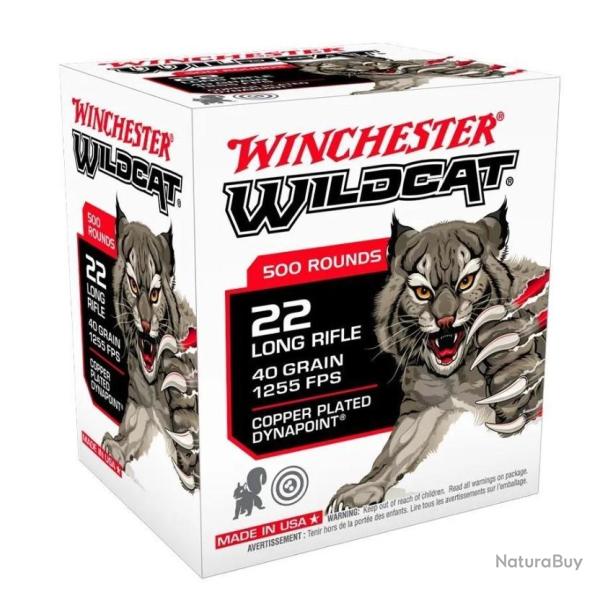 CARTOUCHE 22LR WILDCAT 40GR DYNAPOINT 500/5000