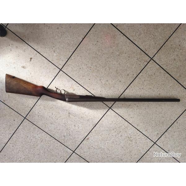 Fusil id�al n�0 cal.12/65 poudre noir