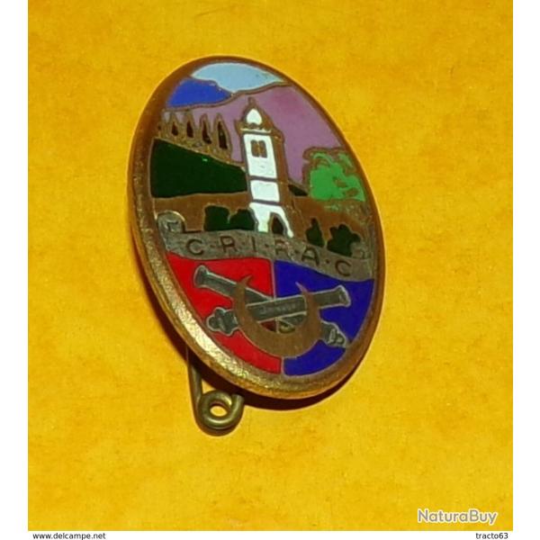 C.R.I.R.A.C, argent�, dos guilloch� argent�, montagne bleue, FABRICANT DRAGO�PARIS,HOMOLOGATION 1709