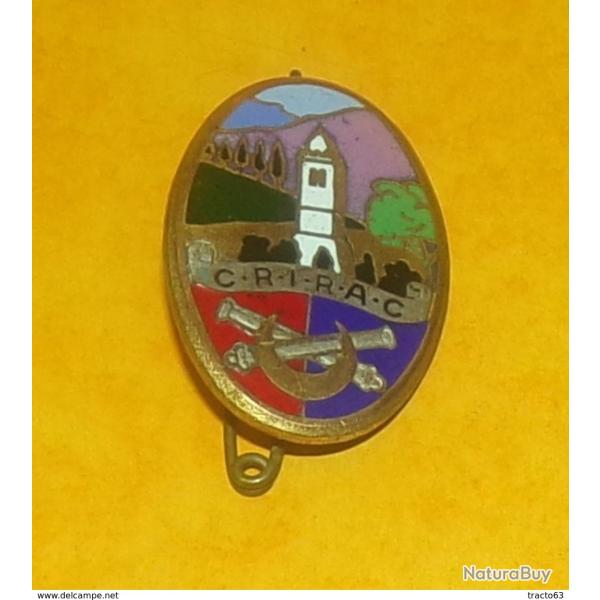 C.R.I.R.A.C, dos guilloch� dor�, FABRICANT�DRAGO�PARIS,HOMOLOGATION 1709,�ETAT VOIR PHOTO� . POUR TO