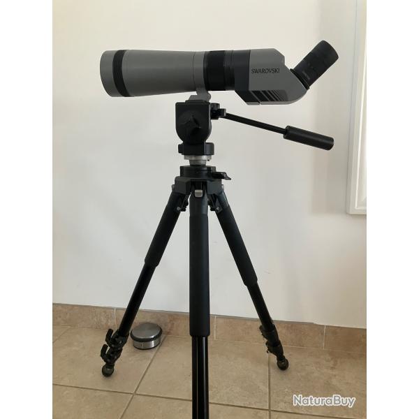 Lunette Swarovski Habitch AT 80 + trepied Manfrotto