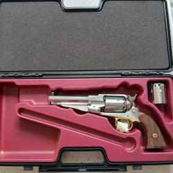Revolver Pietta INOX poudre noire Remington New mod Army Sheriff 1858 CAL 44
