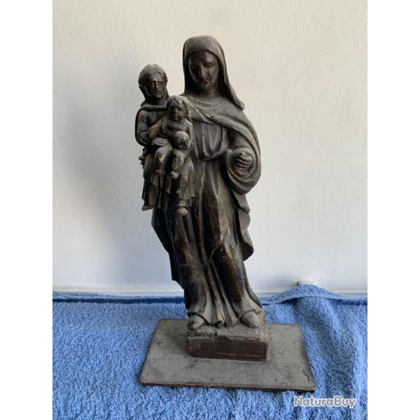 Vierge en bois