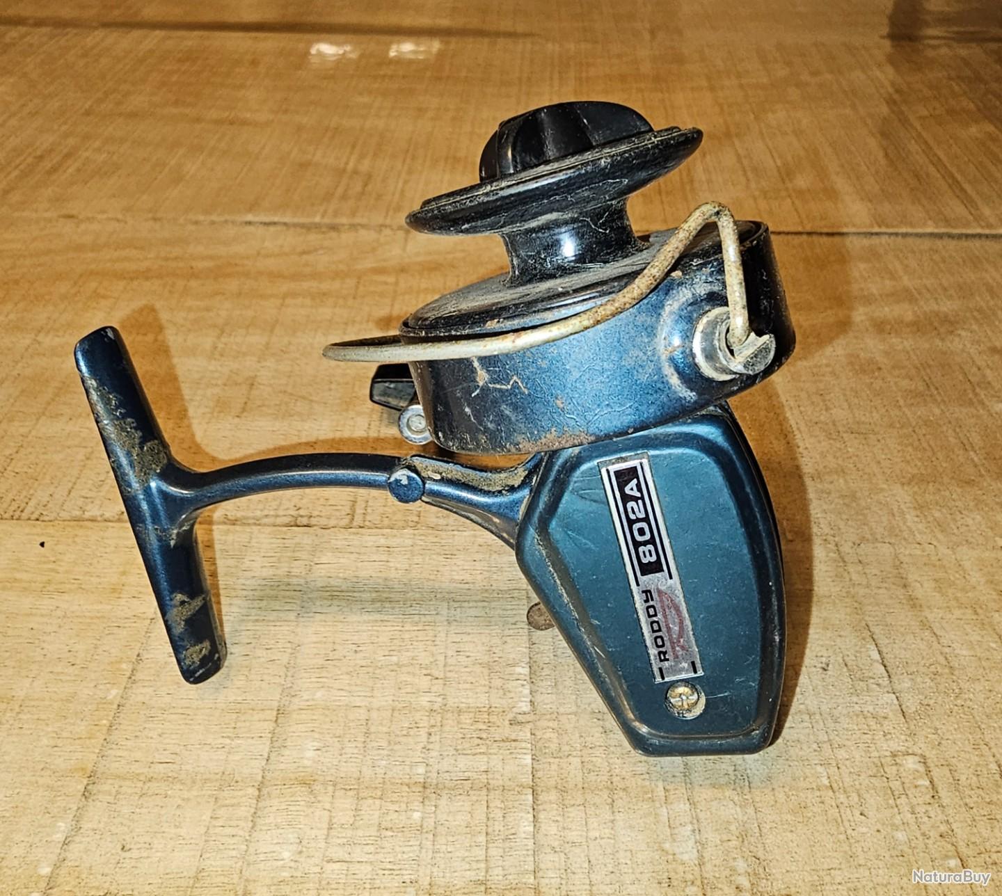 Moulinet De Pêche Vintage Roddy 807 A – Bon état – Fonctionne – Eau Douce