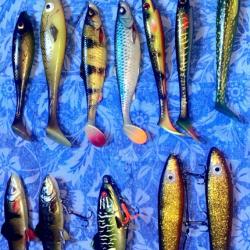 Leurres de p&ecirc;che eau douce