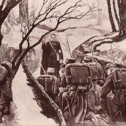 Carte Postale "Supr&ecirc;me absolution dans la tranch&eacute;e" -N&deg;7727