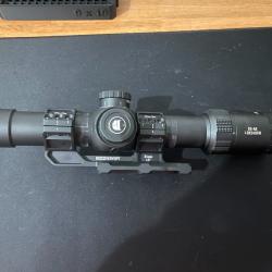 Lunette de vis&eacute;e DISCOVERYOPT ED-AR 1-8X24SFIR FFP-MRAD LPVO, diam&egrave;tre : 34 mm