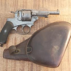 Revolver CHAMELOTS DELVIGNE 1873 11mm avec holster