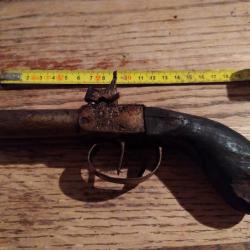 Pistolet de voyage 12mm deux canons