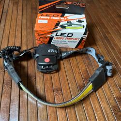 Lampe Frontale Bandeau Led JIGPOWER 350 lumens grand angle - p&ecirc;che - outdor