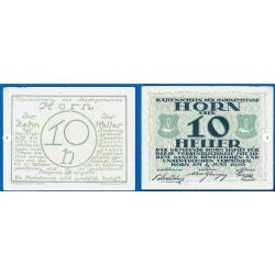 Autriche 10 Heller 1920 Notgeld Ville de Stadtgemeinde Horn