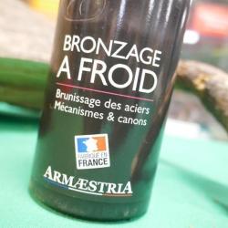 Bouteille de Bronzage &agrave; froid BRONZE BLACK METAL ARM&AElig;STRIA