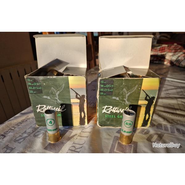 Cartouches acier diverses marques