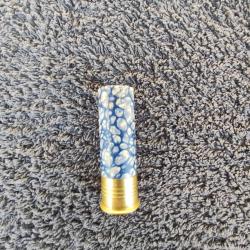 Cartouche Manufrance marbr&eacute;e cal 16