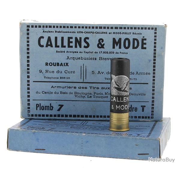 20 cartouches anciennes calibre 20/70 Callens & Mod�