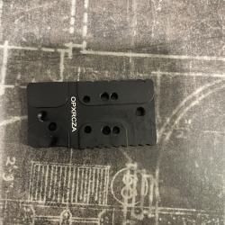 TONI SYSTEM PLAQUE adaptatrice pour CZ SHADOW 2 OPTIC READY