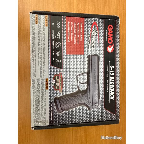 Semi-auto GAMO C-15 BLOWBACK