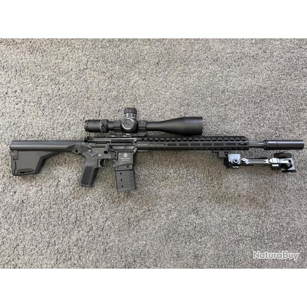 "PACK" Carabine SCHMEISSER SP15 Calibre 222 Rem + Lunette 5-25x56 + Silencieux + Bipied lourd